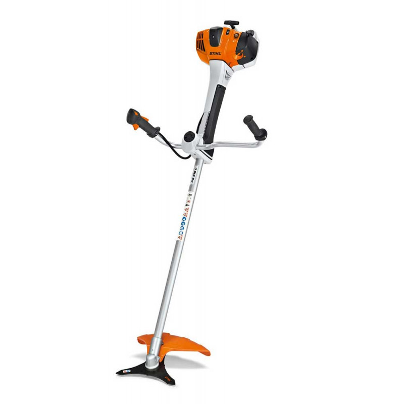 Débroussailleuse Thermique 52cc Professionnelle - Avec Disques Bois Et Herbe + Bobine Fil, Couleur Orange