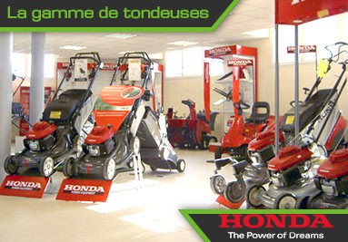 Notre gamme de tondeuses HONDA